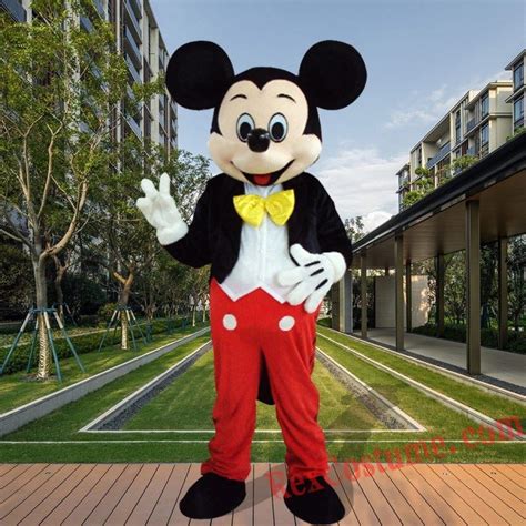 Mickey mouse mascot costume